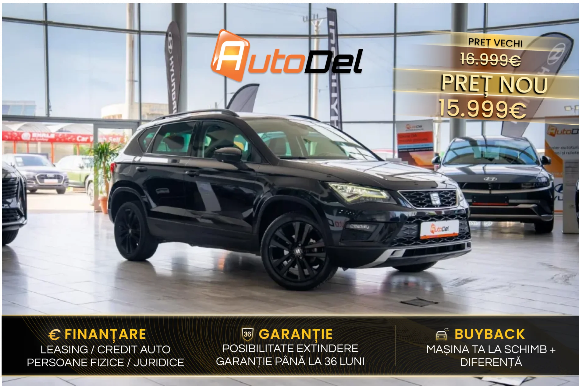 SEAT Ateca 1.6 TDI DSG — poza 1 din 3